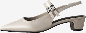 balts Next Vaļējas augstpapēžu kurpes 'Forever Comfort': no priekšpuses