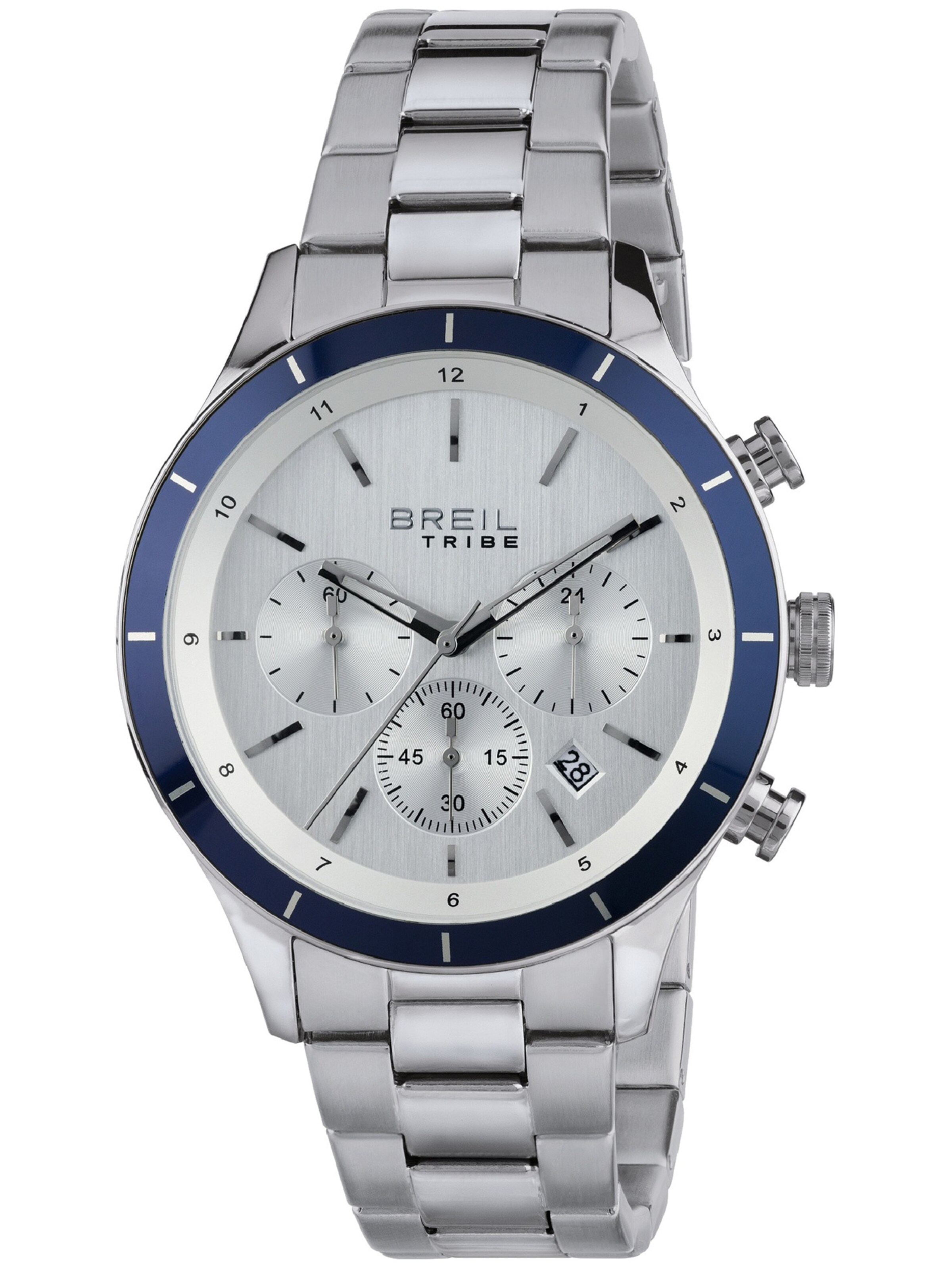 Breil Analog Watch 'DUDE' in Silver: front