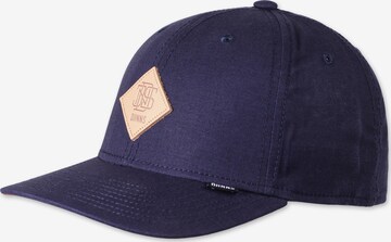 Cappello da baseball di DJINNS in blu: frontale