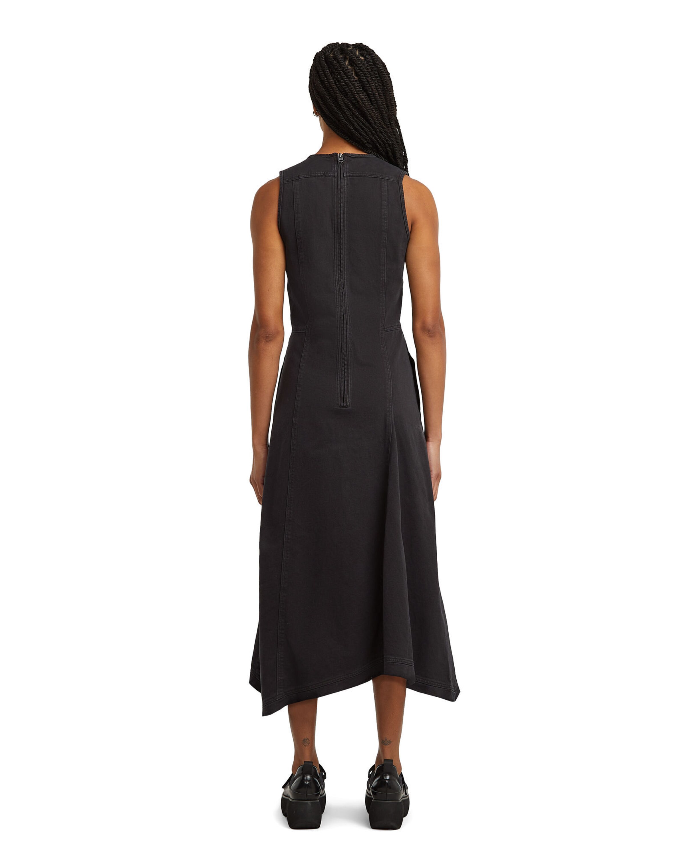 G-STAR Jurk 'Corset' in Zwart