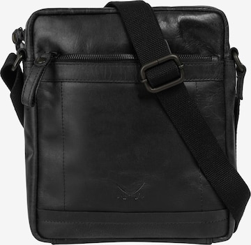 Sac à bandoulière SANSIBAR en noir : devant