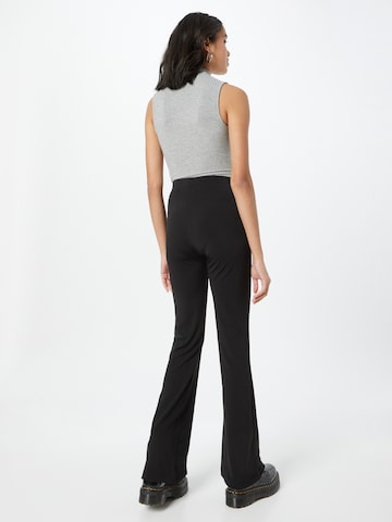 Gina Tricot Boot cut Pants 'Lio' in Black