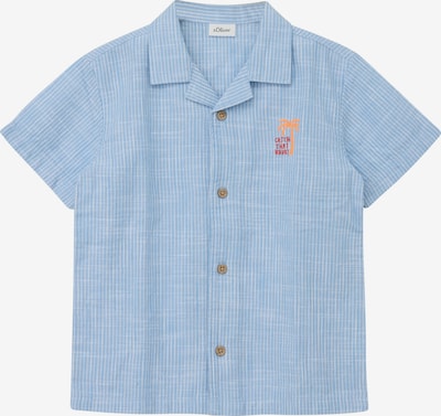 s.Oliver Button up shirt in 116-122 in Light blue, Item view
