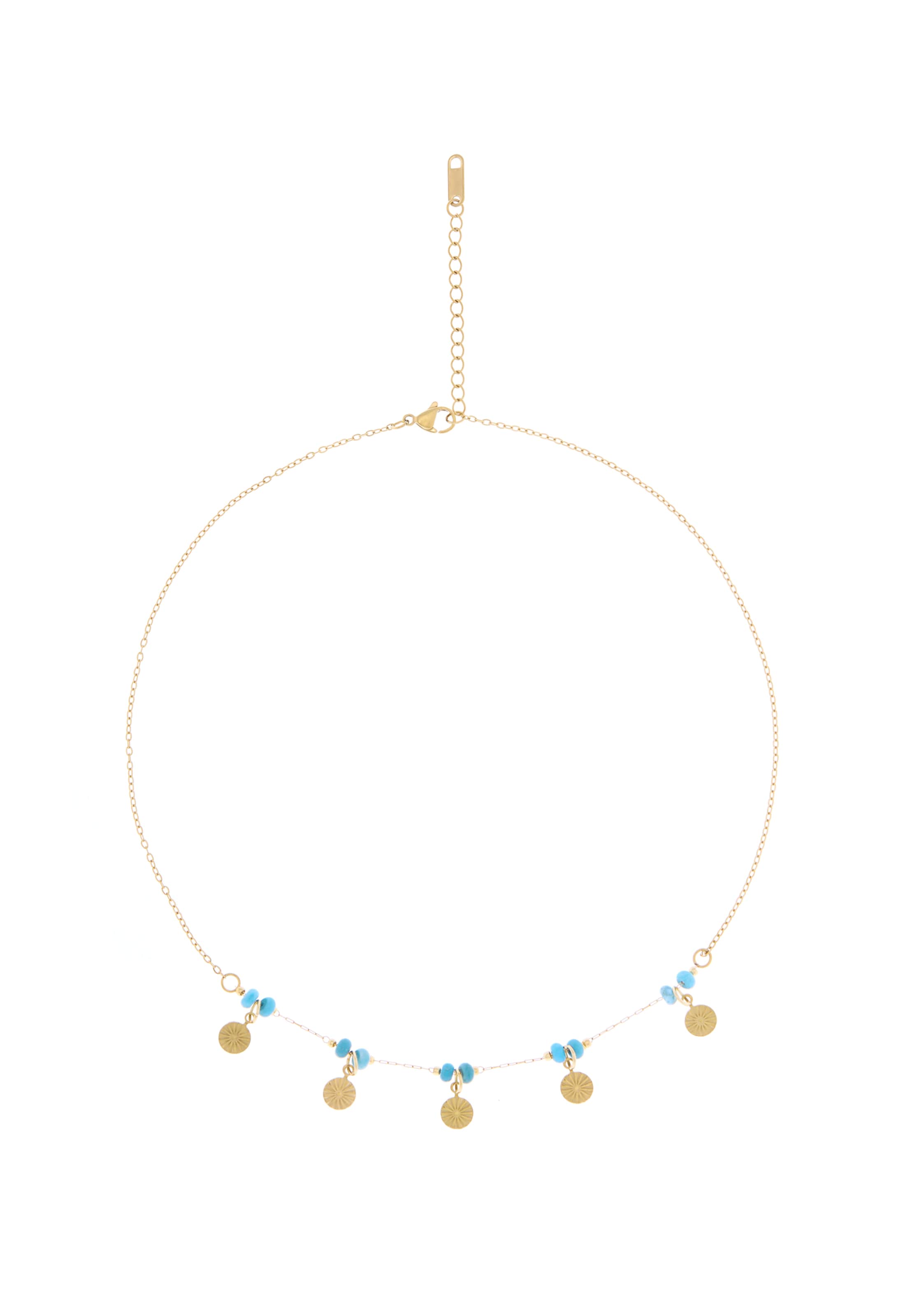 IZIA - Cadena en oro: frente