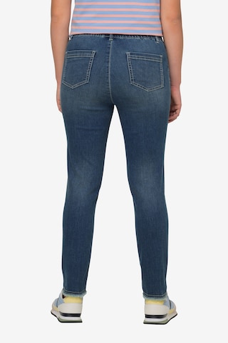 LAURASØN Slimfit Jeans in Blau