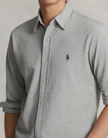 Regular fit Camicia di Polo Ralph Lauren in grigio