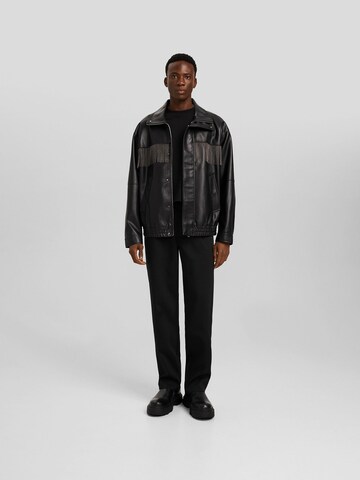 Bershka Between-Season Jacket in Black