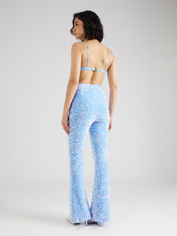 Nasty Gal Flared Pants in Blue