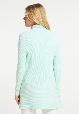 usha WHITE LABEL Knit Cardigan in Blue