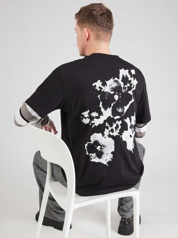 Maglietta di TOPMAN in nero: frontale