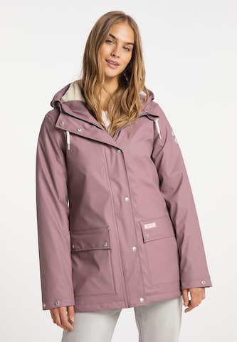 MYMO Between-Season Jacket in Pink: front