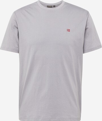 NAPAPIJRI - Camiseta 'SALIS' en gris: frente