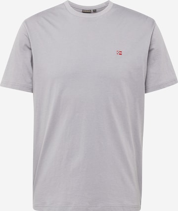 NAPAPIJRI Shirt 'SALIS' in Grey: front