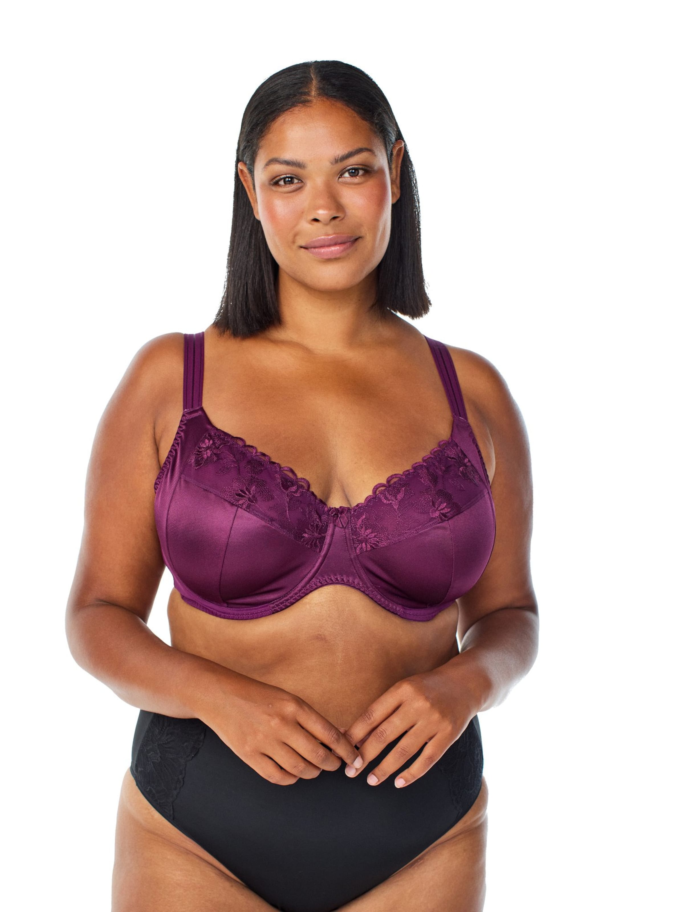 Invisible Soutien-gorge 'Lbeth' Devoted by Zizzi en violet : devant