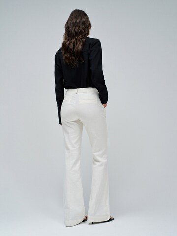 Salsa Jeans Flared Chino in Beige