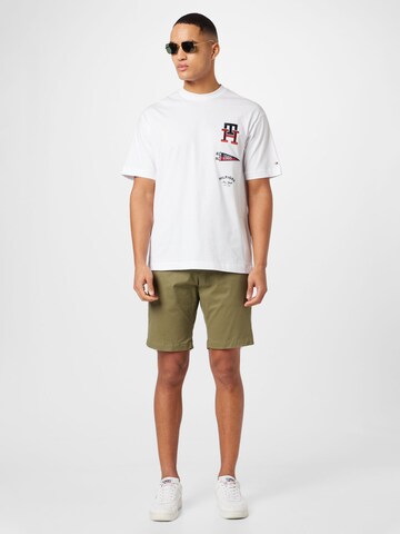 TOMMY HILFIGER T-Shirt in Weiß