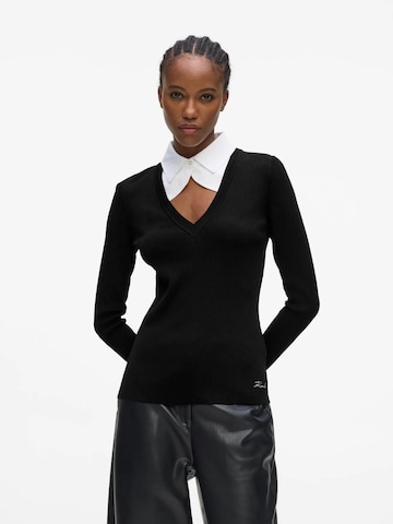 Karl Lagerfeld - Pullover em preto: frente