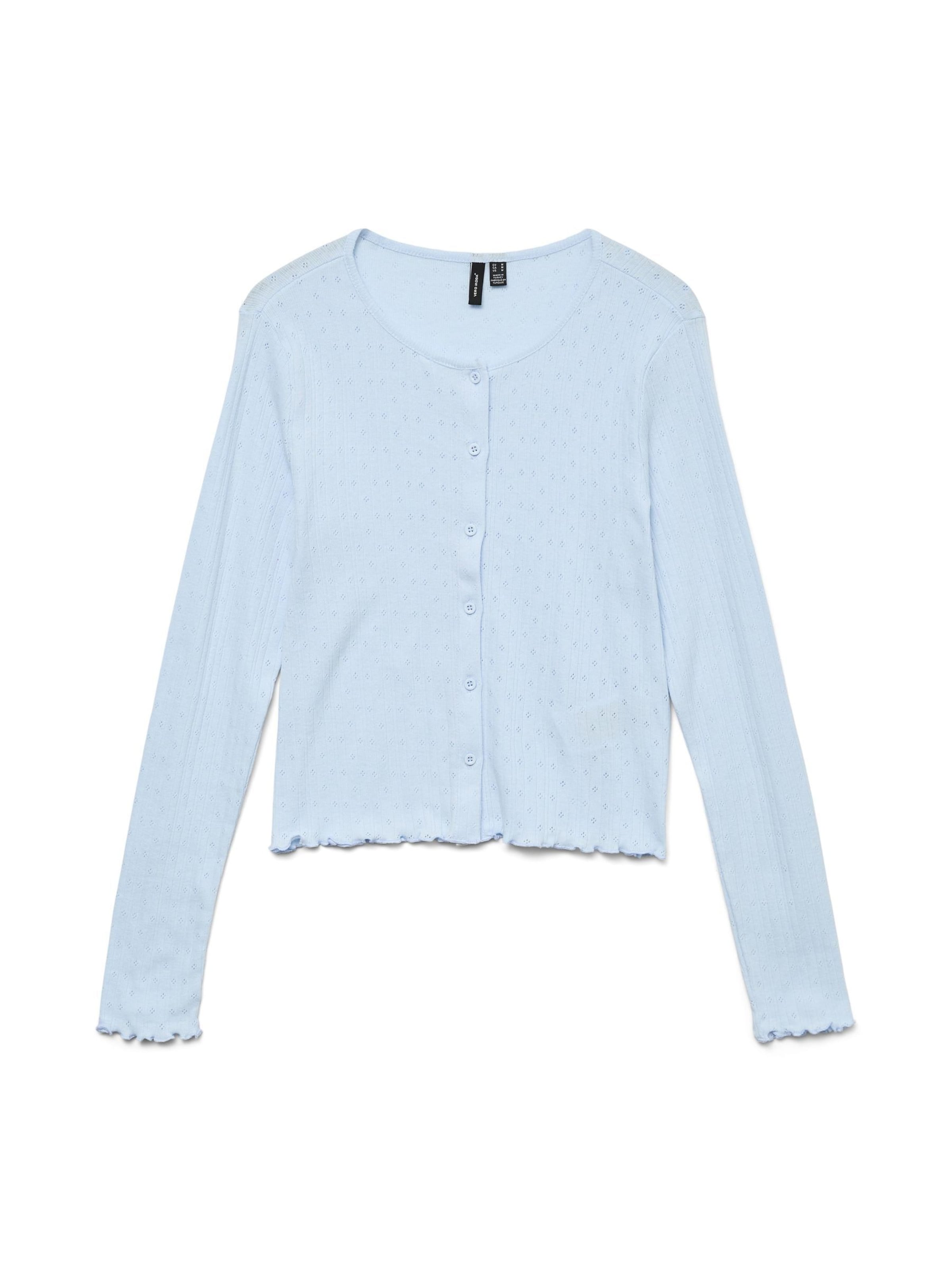 Cardigan 'ISA' VERO MODA en bleu : devant