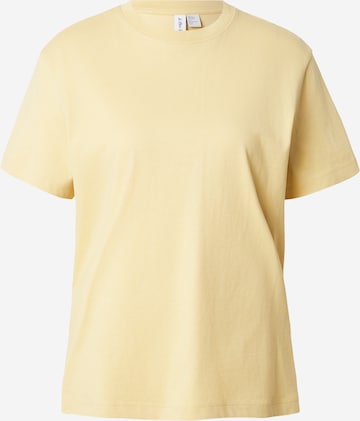 & Other Stories - Camiseta en amarillo: frente