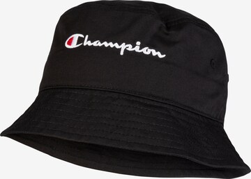 Champion Authentic Athletic Apparel Hoed in Zwart: voorkant