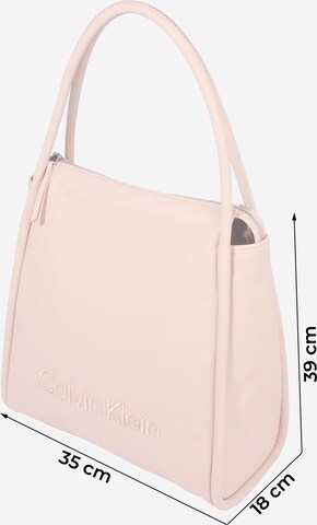 Borsa a mano di Calvin Klein in beige