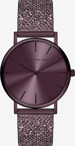 Liebeskind Berlin Analog Watch in Purple: front