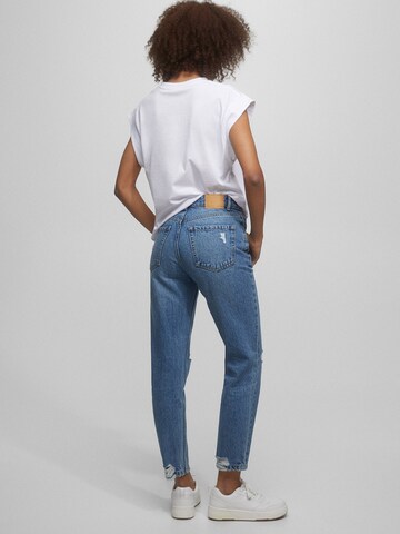 Pull&Bear Regular Jeans in Blauw