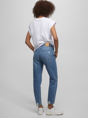 Pull&Bear Regular Jeans in Blau