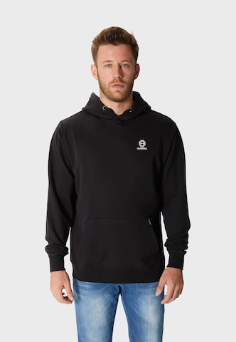 Oldskull Sweatshirt 'Asian Ramen Club Dragon Graphic' in Black: front