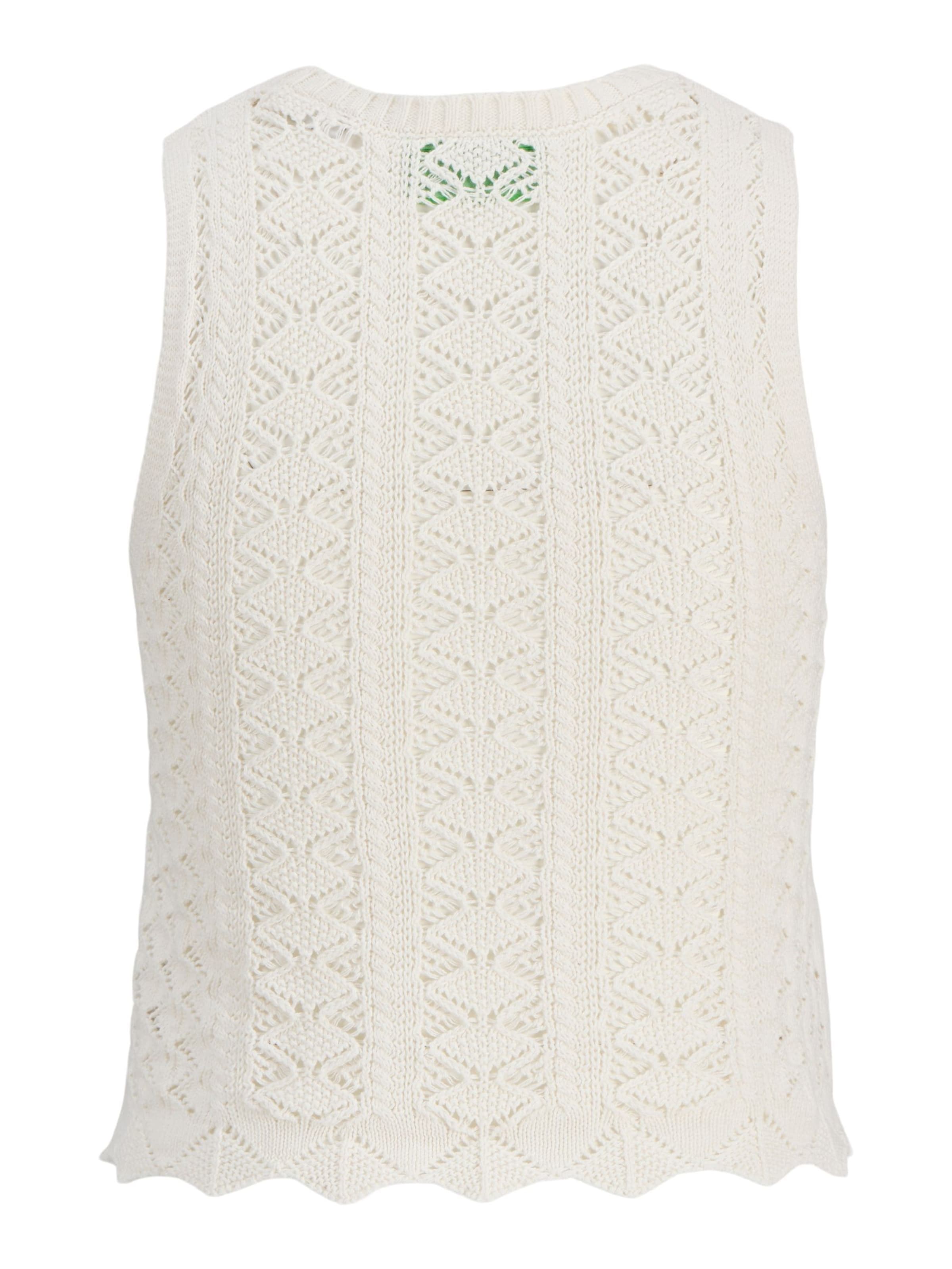 Tops en tricot 'JXZURI' JJXX en blanc