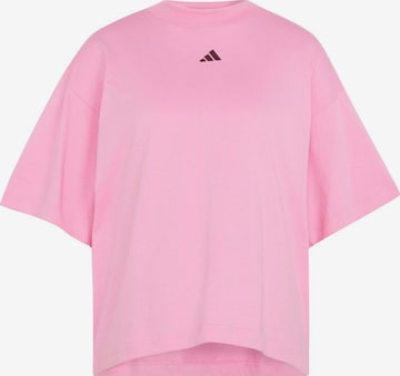 ADIDAS SPORTSWEAR - Camisa funcionais em rosa: frente