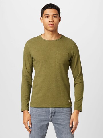 BLEND - Camiseta en verde: frente