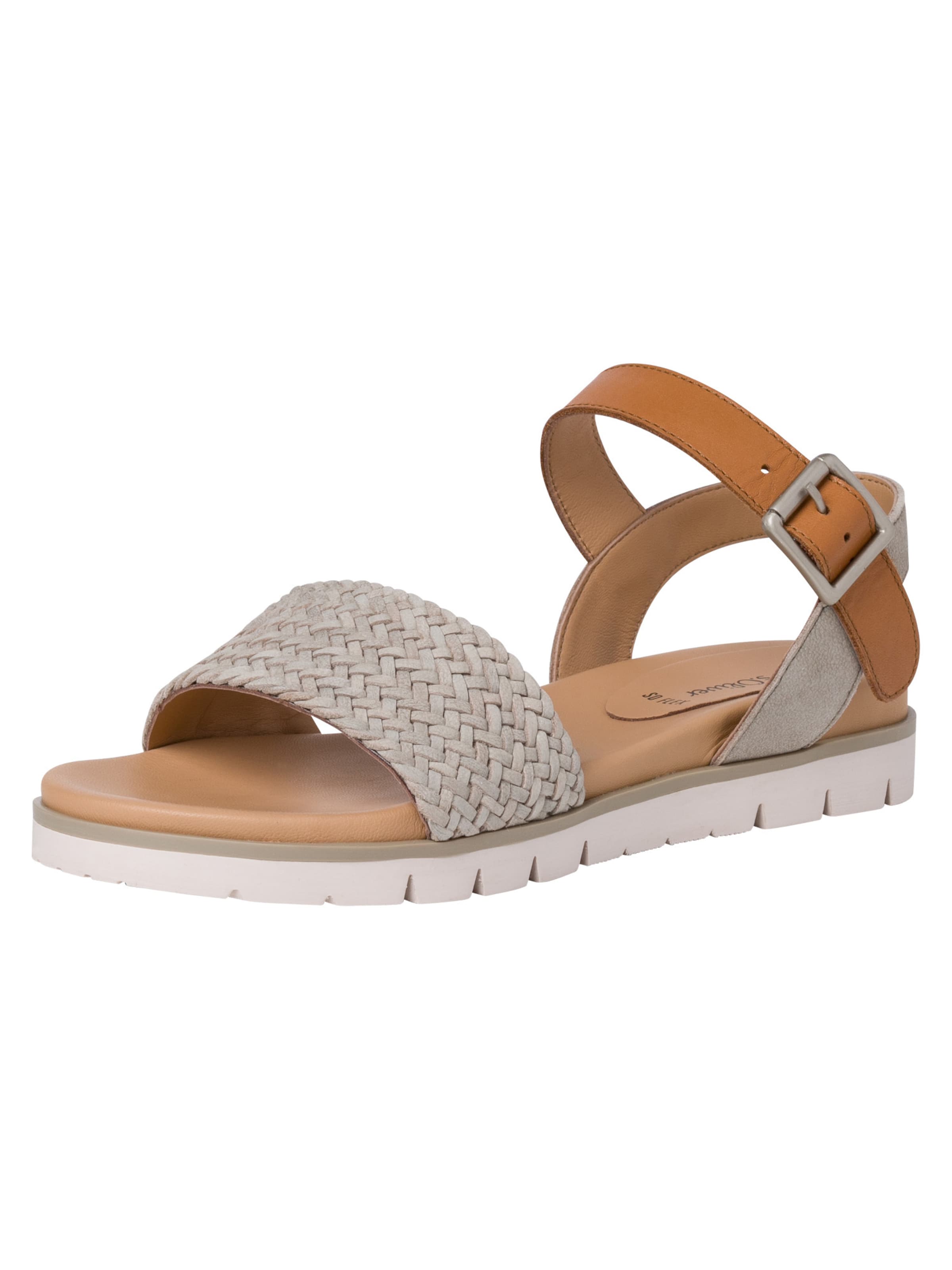 s.Oliver Sandale in Grau: Vorderseite