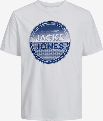 Tricou 'LOYD' de la JACK & JONES pe alb: față