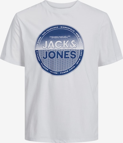 JACK & JONES Camiseta 'LOYD' en azul / blanco, Vista del producto