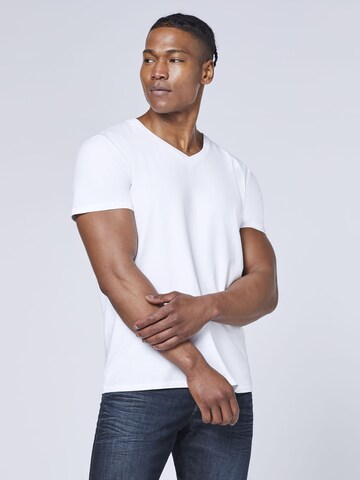 Polo Sylt Shirt in White: front