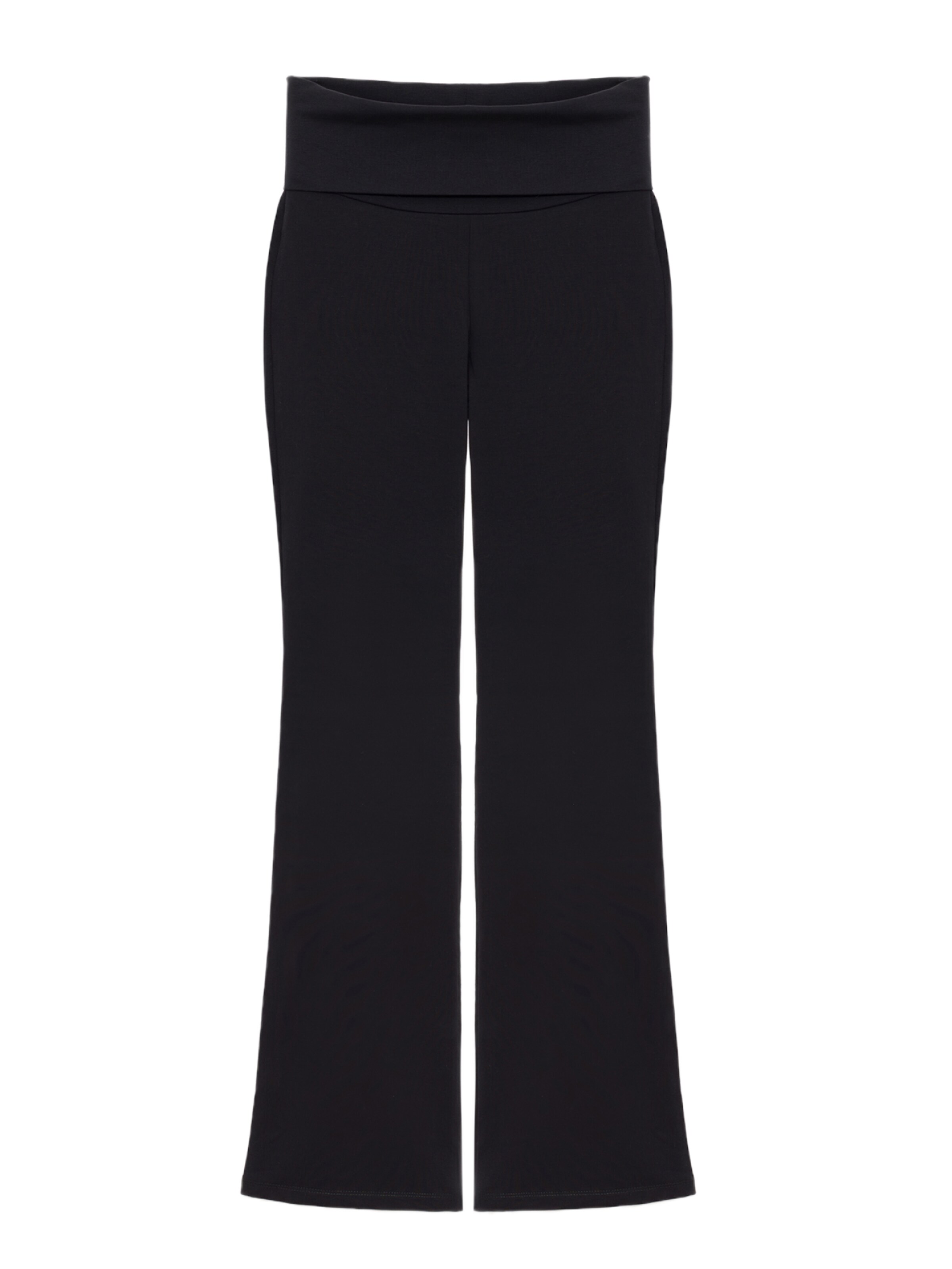 No Matter What Flared Broek in Zwart: voorkant