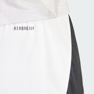Regular Pantalon de sport 'Tiro 24' ADIDAS PERFORMANCE en blanc