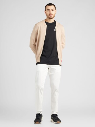 HUGO Cardigan 'San Jaque' i beige