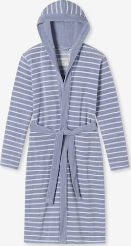 Peignoir 'Feather Terry' SCHIESSER en bleu : devant
