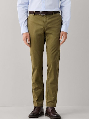 Hackett London Slim fit Chino trousers 'KENSINGTON ' in Green: front