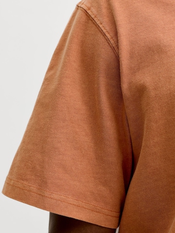 JACK & JONES - Camiseta en marrón