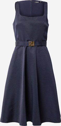 Lauren Ralph Lauren Koktejl obleka 'HARNANY' | modra barva: sprednja stran