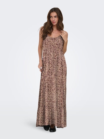 Robe 'ONLMATEA' ONLY en rouge : devant