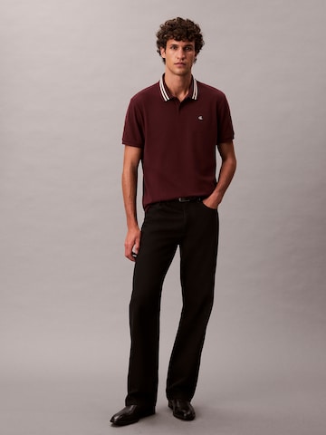 Calvin Klein Jeans Μπλουζάκι 'CLSSC' σε καφέ