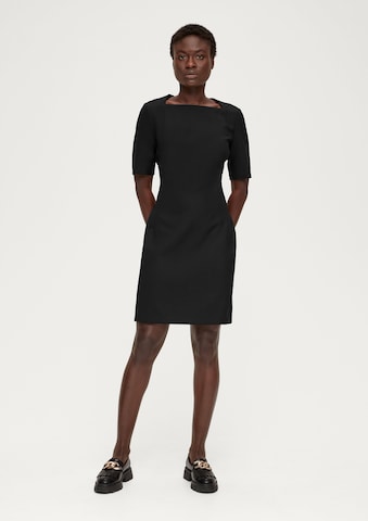 s.Oliver BLACK LABEL Φόρεμα κοκτέιλ σε μαύρο