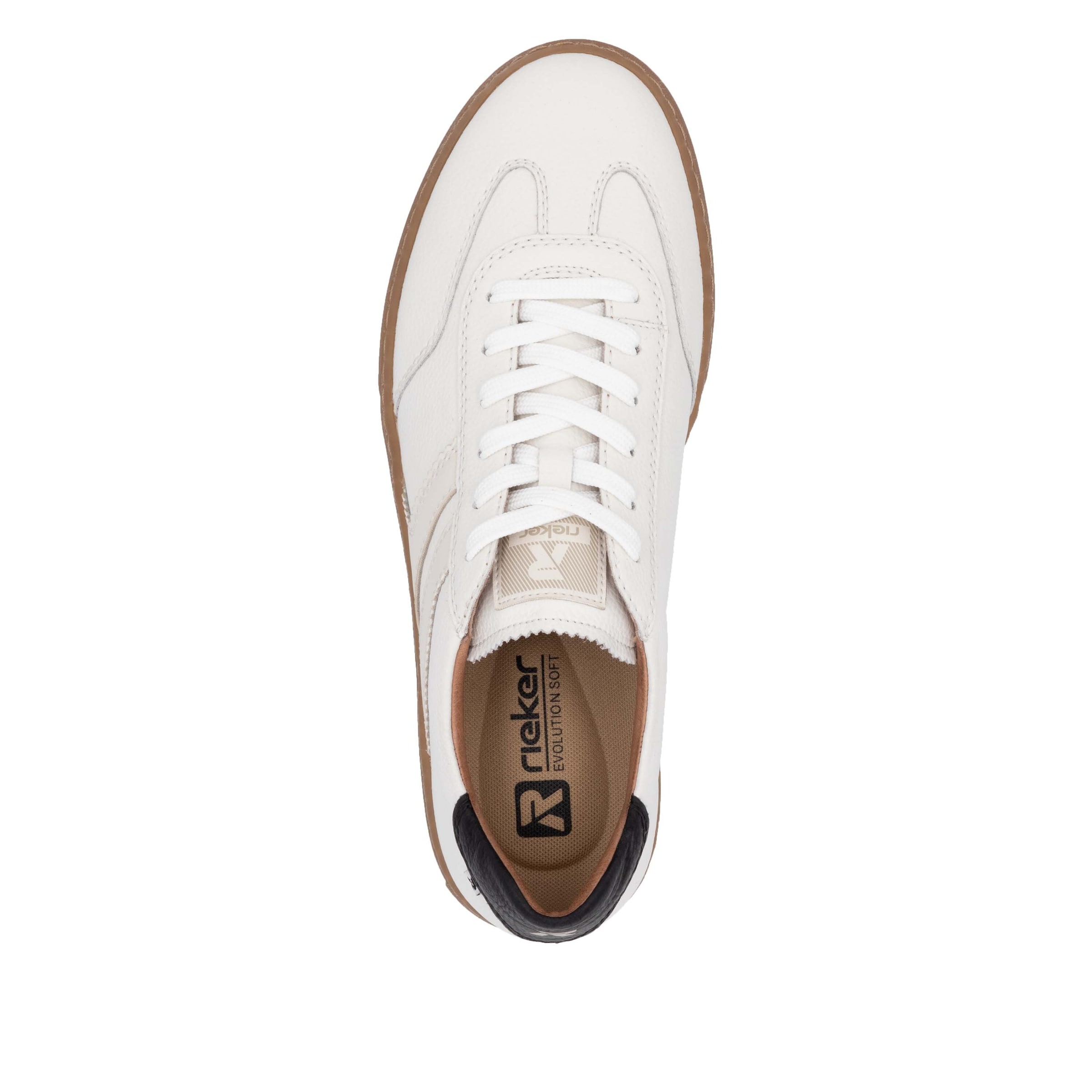 Sneaker bassa 'U0707' di Rieker Sport in bianco