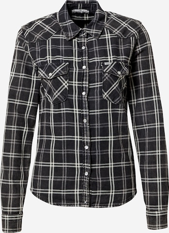 Chemisier 'Lucinda' LTB en noir : devant