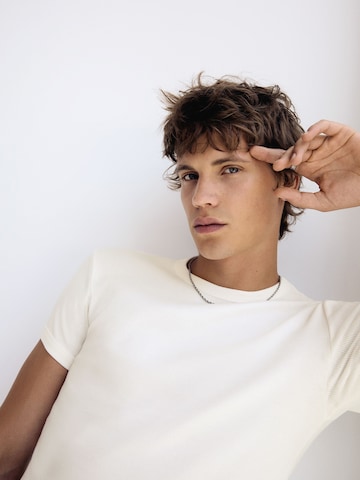 Bershka Shirt in White