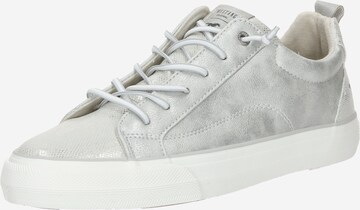 MUSTANG Sneaker low i sølv: forside